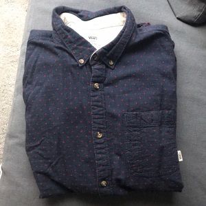 Men’s Van Long Sleeve Button Up